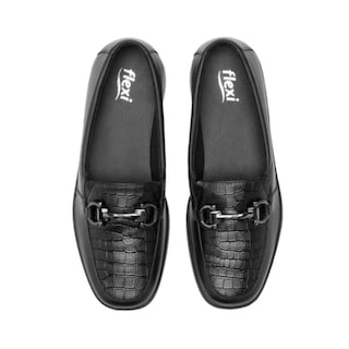 Foto 3 | Mocasines Flexi para Mujer Piel color Negro