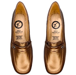 Foto 5 | Mocasín Piel Borrego Cómodo Enco Footwear Tacón Herraje Pie Delicado