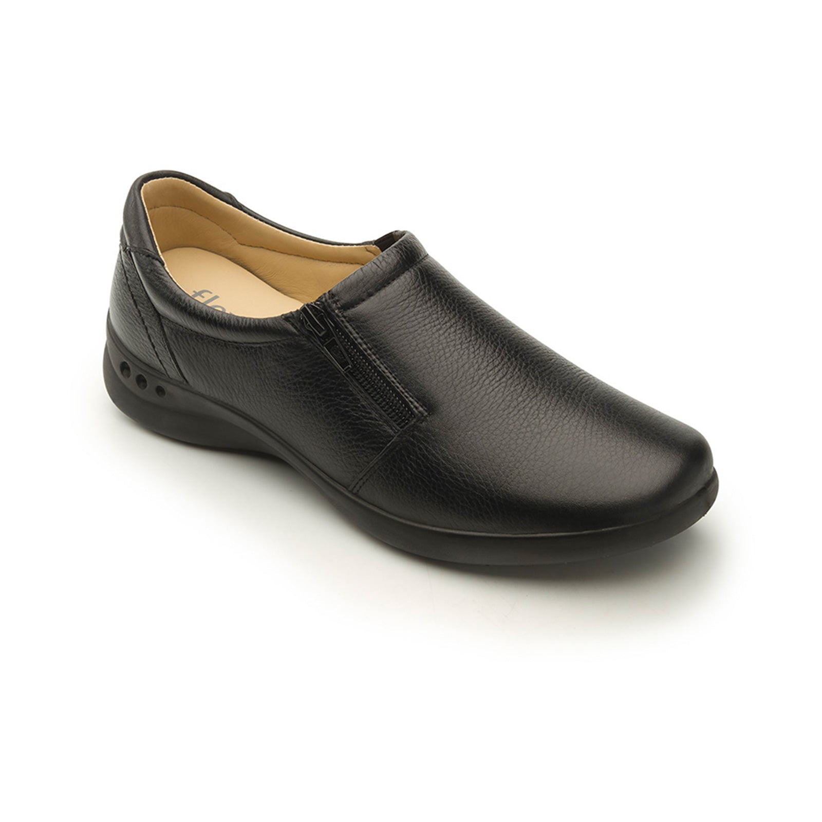 Zapatos Flexi 048303 Negros Confort para Mujer