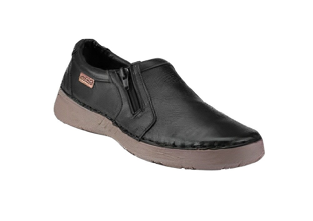 Zapatos Confort Lobo Solo color Negro para Mujer