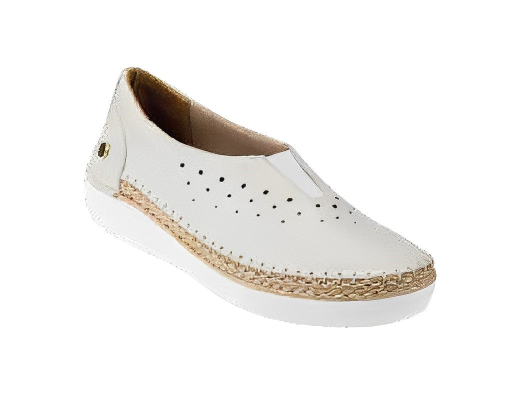 Zapatos Confort Lobo Solo color Beige para Mujer