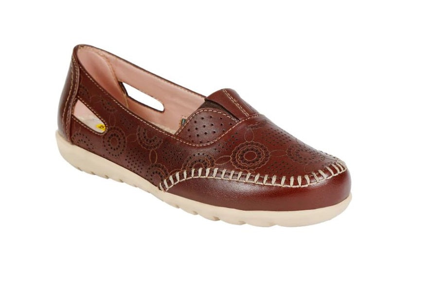 Sandalias Jarking 000204 Marrón Confort para Mujer