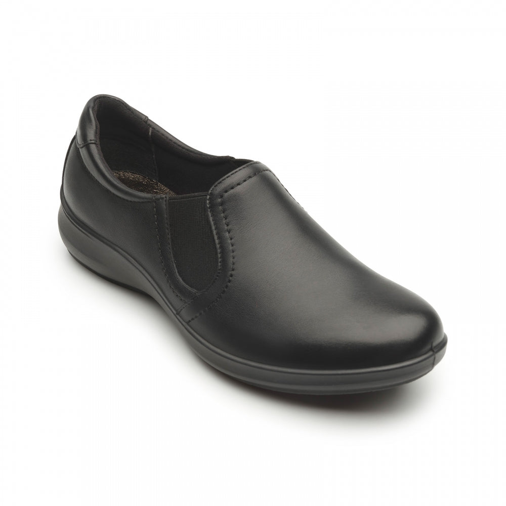 Foto 2 pulgar | Zapatos Confort Flexi color Negro para Mujer