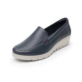 Foto 2 | Zapato Flexi con Plataforma Casual Estilo 104806 color Azul para Mujer