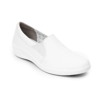 Foto 1 | Mocasín para Mujer Flexi 32608 Blanco Repelente al Agua