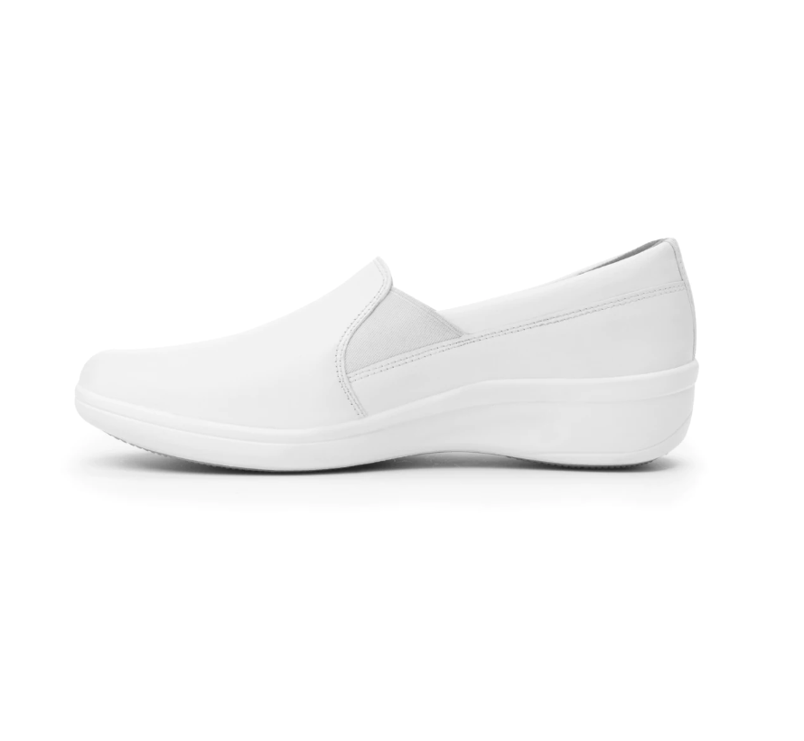 Foto 3 pulgar | Mocasín  para Mujer Flexi 32608 Blanco Repelente al Agua