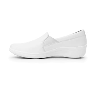 Foto 2 | Mocasín para Mujer Flexi 32608 Blanco Repelente al Agua