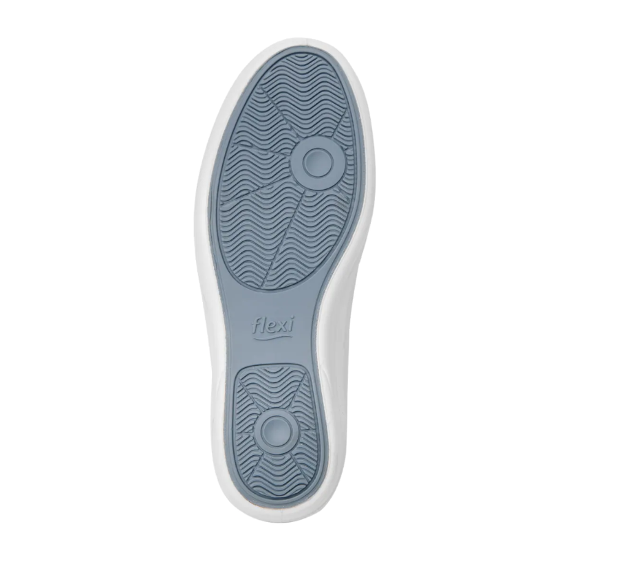 Foto 5 pulgar | Mocasín  para Mujer Flexi 32608 Blanco Repelente al Agua