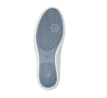 Foto 4 | Mocasín para Mujer Flexi 32608 Blanco Repelente al Agua