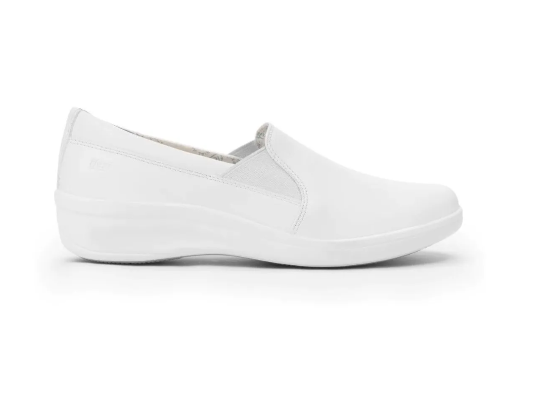 Foto 7 pulgar | Mocasín  para Mujer Flexi 32608 Blanco Repelente al Agua