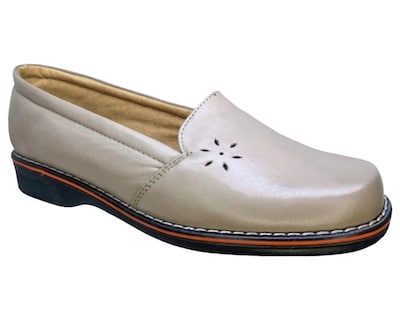 Foto 1 | Zapato Mocasín Piel Borrego Suave Pie Delicado Cómodo para Mujer