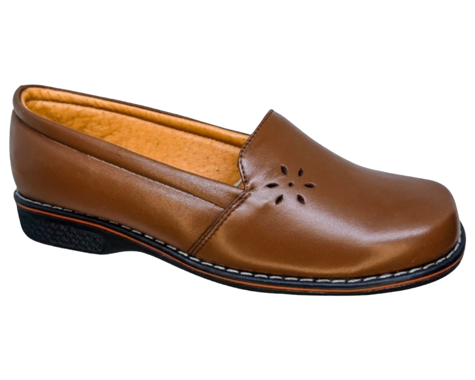 Zapato Mocasín Piel Borrego Suave Pie Delicado Cómodo 11md