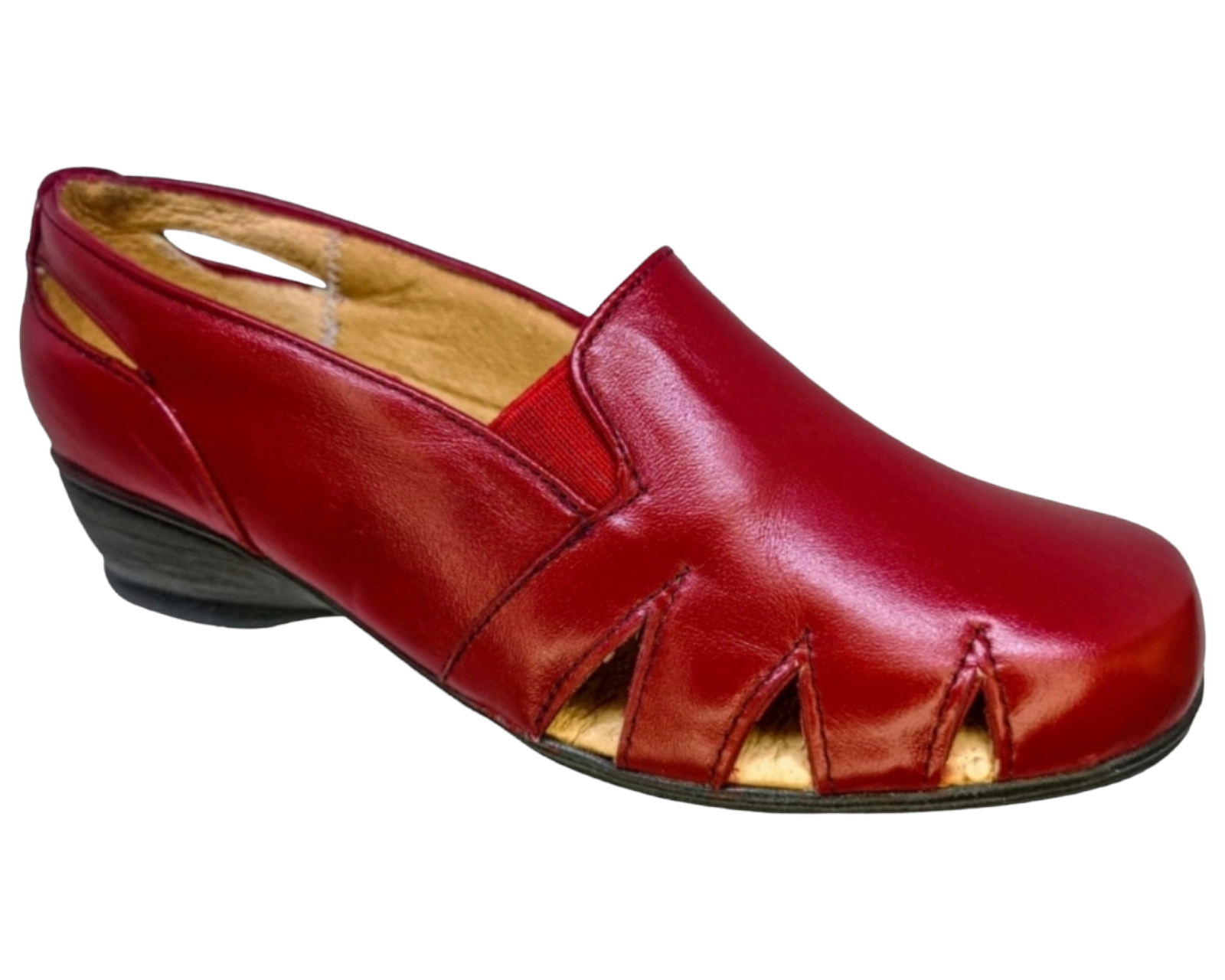 Foto 1 | Sandalias Confort Enco Footwear MD766-01 Rojas para Mujer