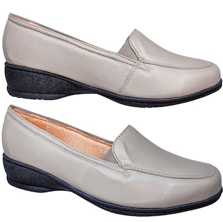 Foto 3 | Zapato Cómodo Piel Borrego Casual Pie Delicado Mocasín Confort R64-1