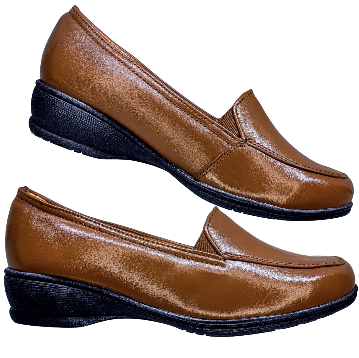 Foto 5 | Zapato Confort de Piel Enco Footwear Café