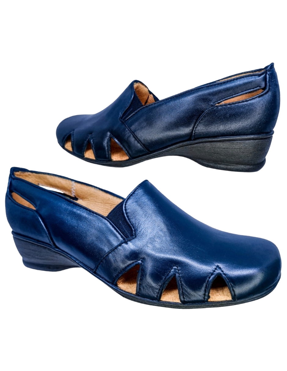 Foto 2 | Sandalias Enco Footwear MD766-01 Azul para Mujer