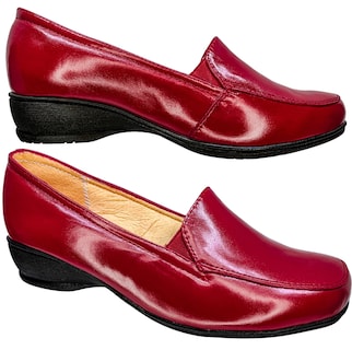 Foto 5 | Zapato de Piel de Borrego Enco Footwear Confort R64-1 Rojo