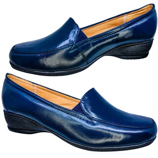 Foto 2 | Zapato Confort Enco Footwear Azules para Mujer