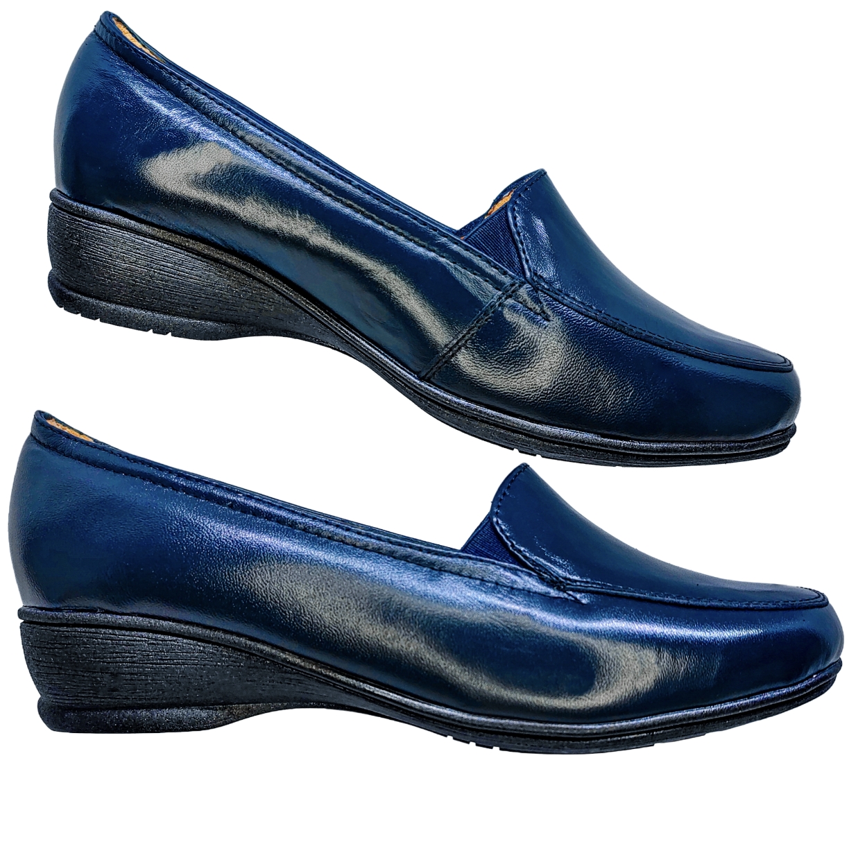 Foto 5 | Zapato Confort Enco Footwear Azules para Mujer