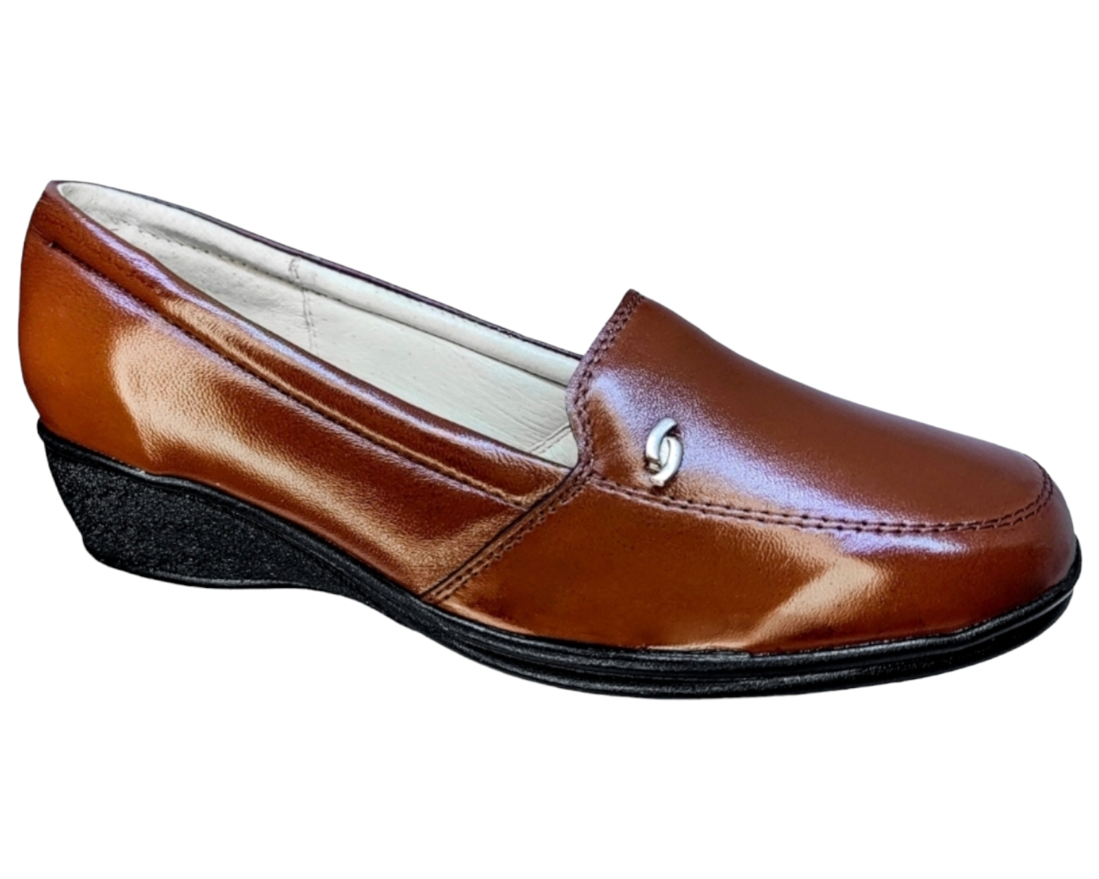 Zapato Confort de Piel Enco Footwear MD61H Marrón