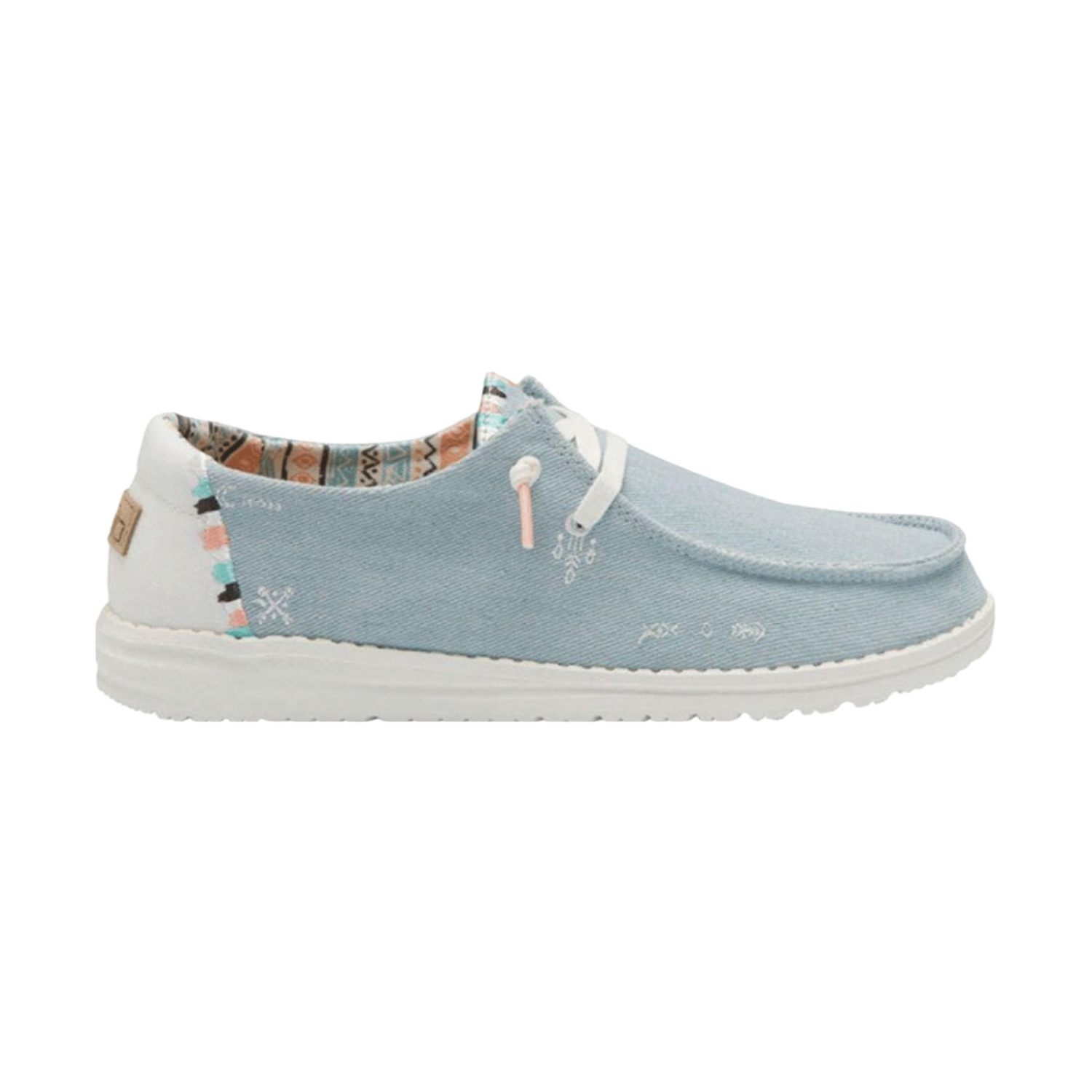 Zapatos Hey Dude Wendy Boho Azules para Mujer