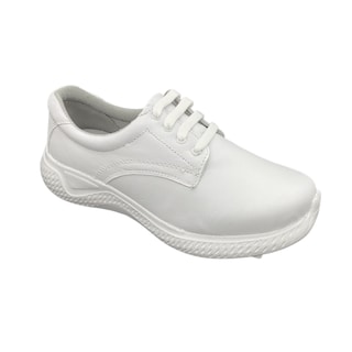 Foto 1 | Zapato de Enfermera Parbal Blancos de Piel Cómodos Ligeros 2110 para Mujer