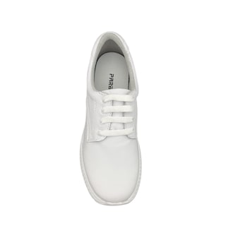 Foto 5 | Zapato de Enfermera Parbal Blancos de Piel Cómodos Ligeros 2110 para Mujer