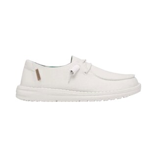 Foto 1 | Zapatos Hey Dude Wendy Silk Blancos 121410211 para Mujer