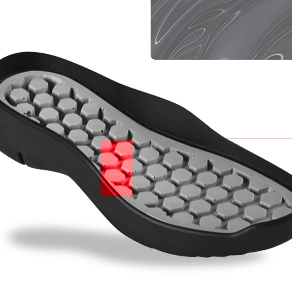 Foto 6 | Tenis Confort Step Negros con Tecnología Hexatec Unisex