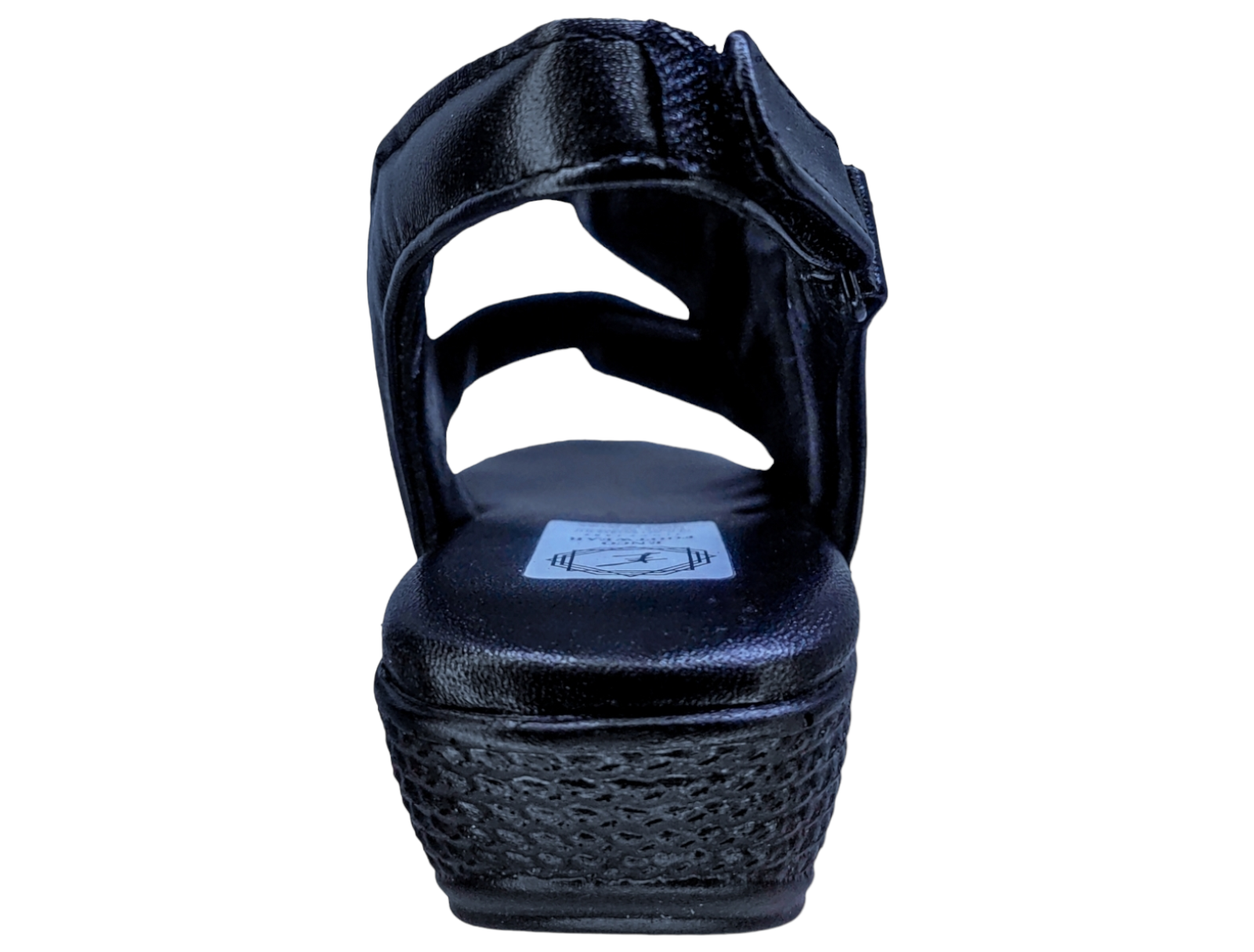 Foto 9 pulgar | Sandalias de Piel Enco Footwear Negras para Mujer