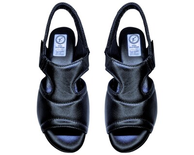 Foto 7 | Zapatos Enco Footwar Negros para Mujer
