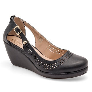 Foto 1 | Zapatos Confort Etnia para Mujer Negros