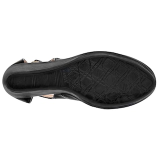 Foto 3 | Zapatos Confort Etnia para Mujer Negros