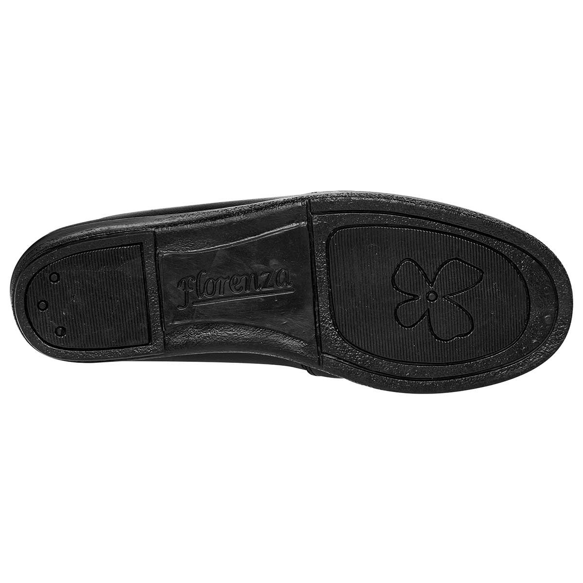 Foto 4 pulgar | Florenza Zapato De Horma Cómoda Para Mujer Negro, Código 71411-1