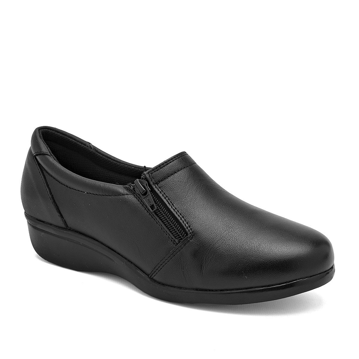 Foto 2 pulgar | Florenza Zapato De Horma Cómoda Para Mujer Negro, Código 121599-e