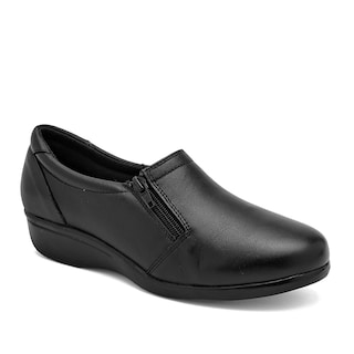 Foto 1 | Florenza Zapato De Horma Cómoda Para Mujer Negro, Código 121599-e