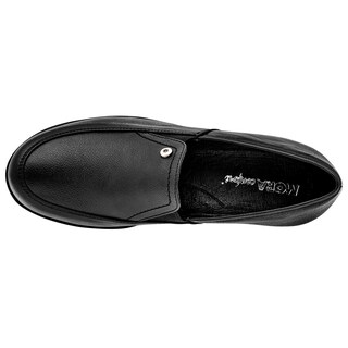Foto 2 | Mora Confort Zapato De Horma Cómoda Para Mujer Negro, Código 102297-1