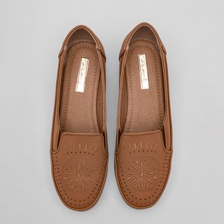 Foto 3 | Rumores Zapato De Horma Cómoda Para Mujer Camel, Código 121743-e