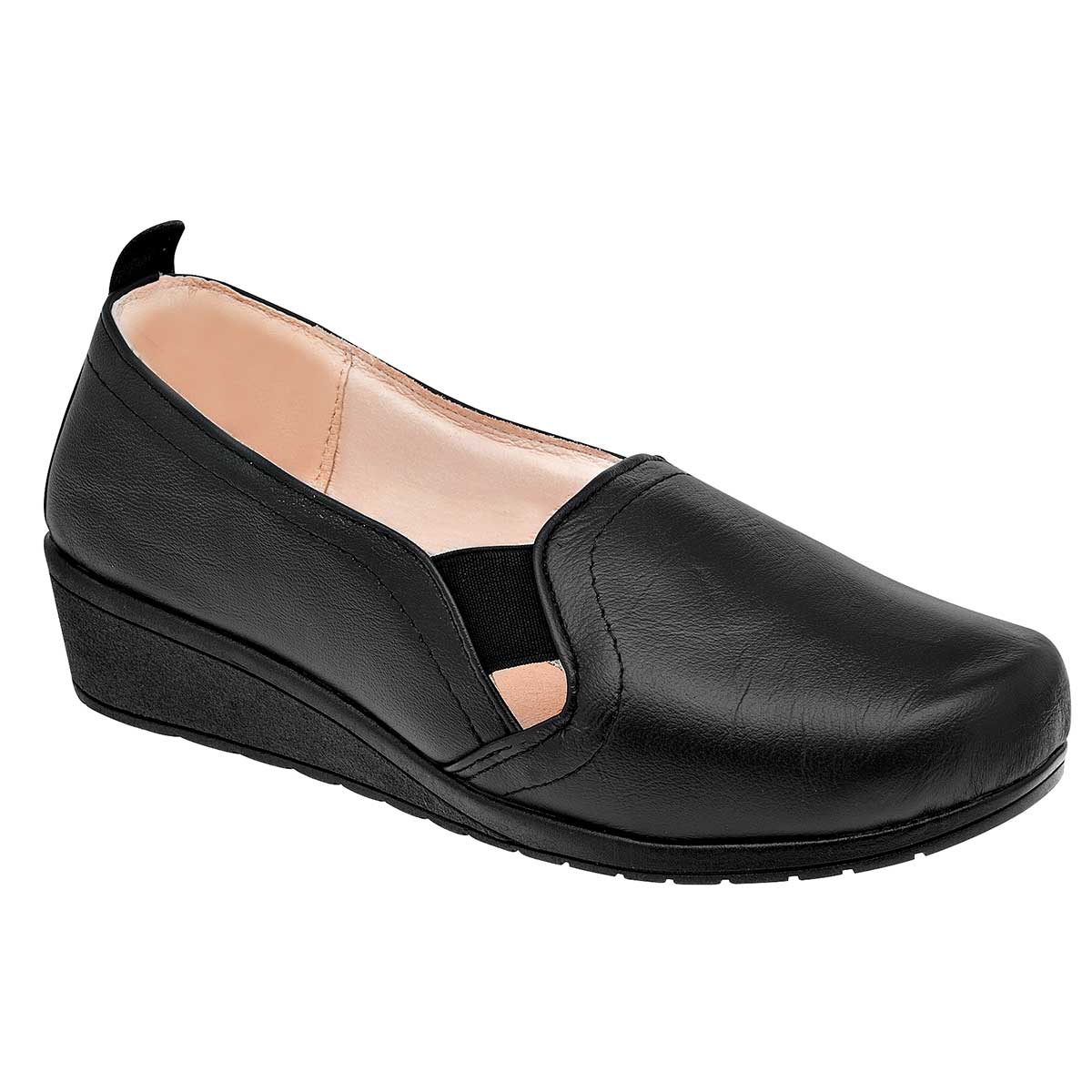 Sexy Girl Zapato De Horma Cómoda Para Mujer Negro, Código 101486-1