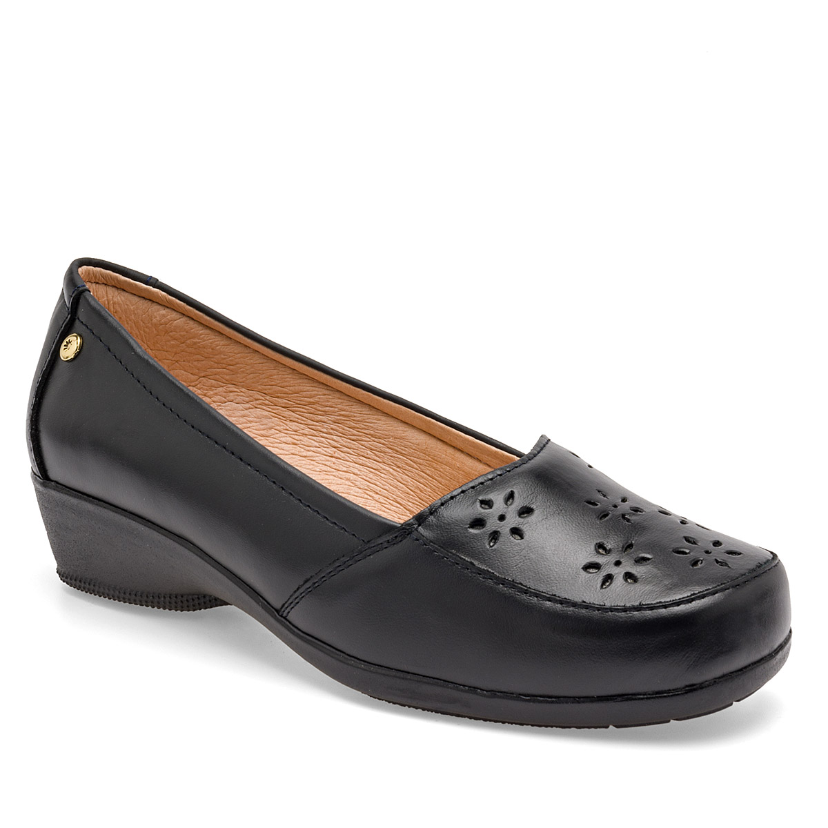 Mora Confort Zapato De Horma Cómoda Para Mujer Negro, Código 102289-1