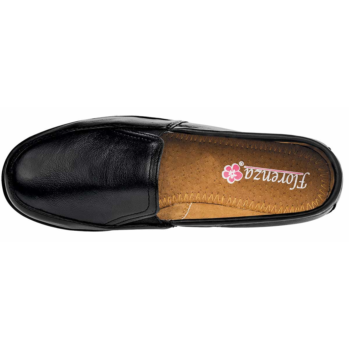 Foto 3 pulgar | Zapato Florenza De Horma Cómoda Negro Código 73383-1 para Mujer