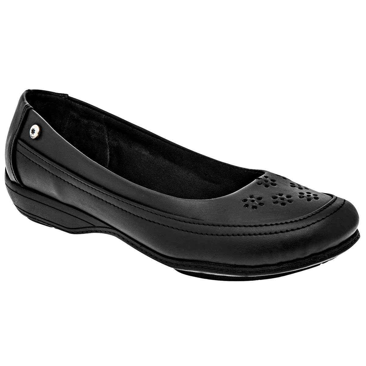 Foto 2 pulgar | Zapato Mora Confort De Horma Cómoda Negro Código 102291-1 para Mujer