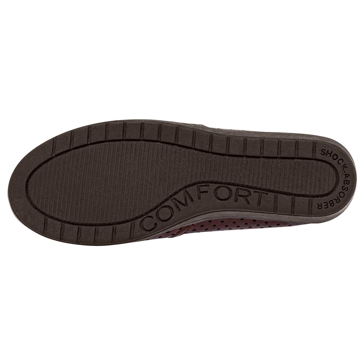 Foto 4 pulgar | Mora Confort Zapato De Horma Cómoda Para Mujer Café, Código 102200-1