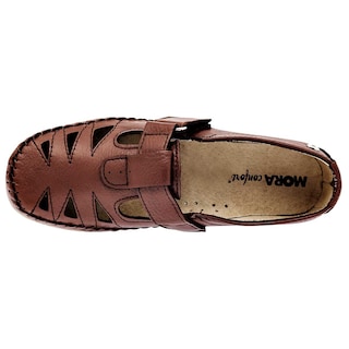 Foto 2 | Zapato Mora Confort De Horma Cómoda Café Código 102287-1 para Mujer