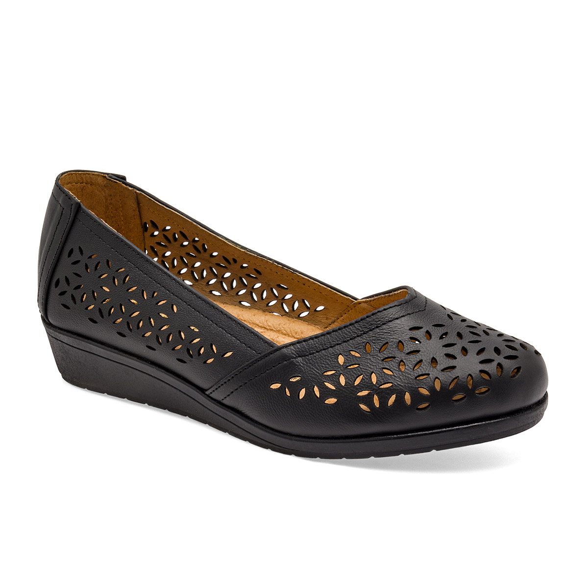 Foto 1 | Zapato De Horma Mora Confort Cómoda Negro Código 102301-1 para Mujer