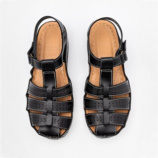 Foto 3 | Sandalias Giselle Negras para Mujer