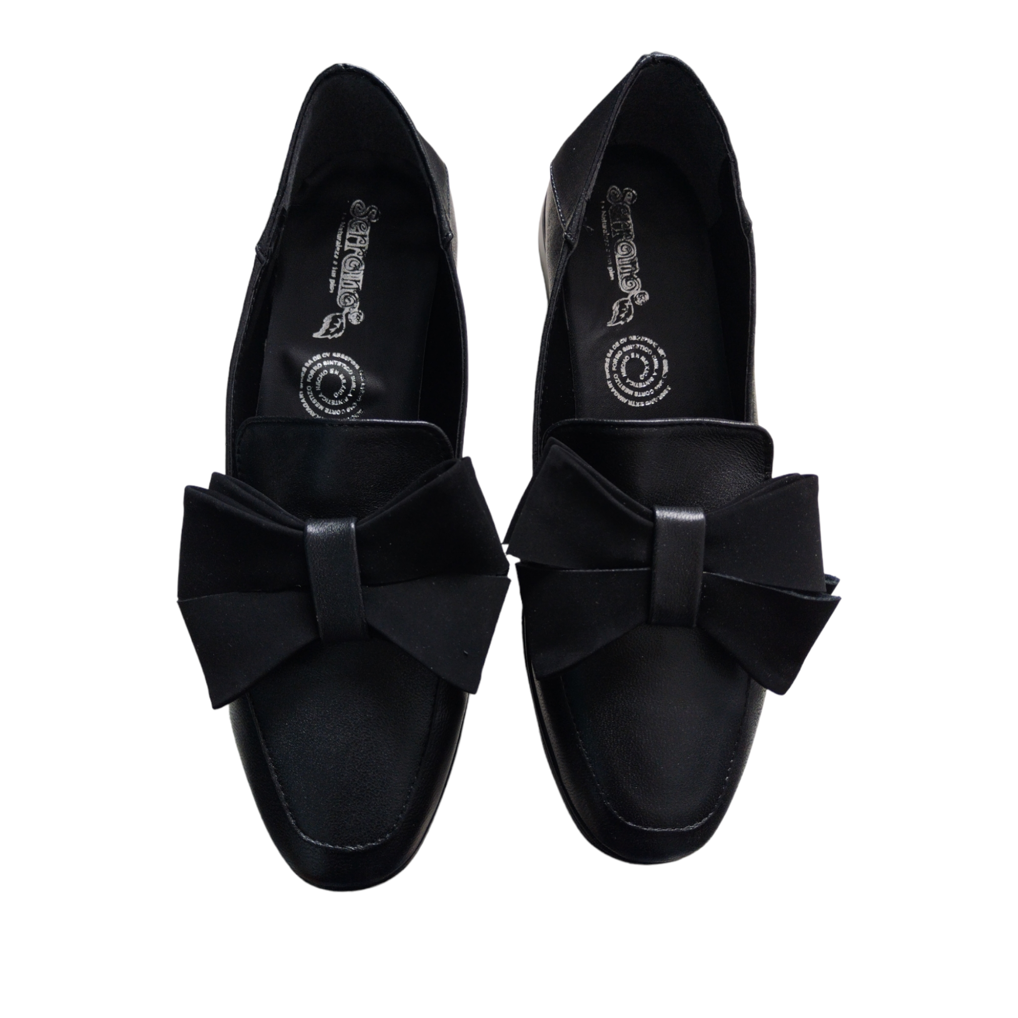 Foto 4 pulgar | Zapatos Confort David Serrano Negros para Mujer