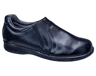 Zapatos Casuales Enco Footwear Negros Piel Borrego para Diabético Confort para Mujer