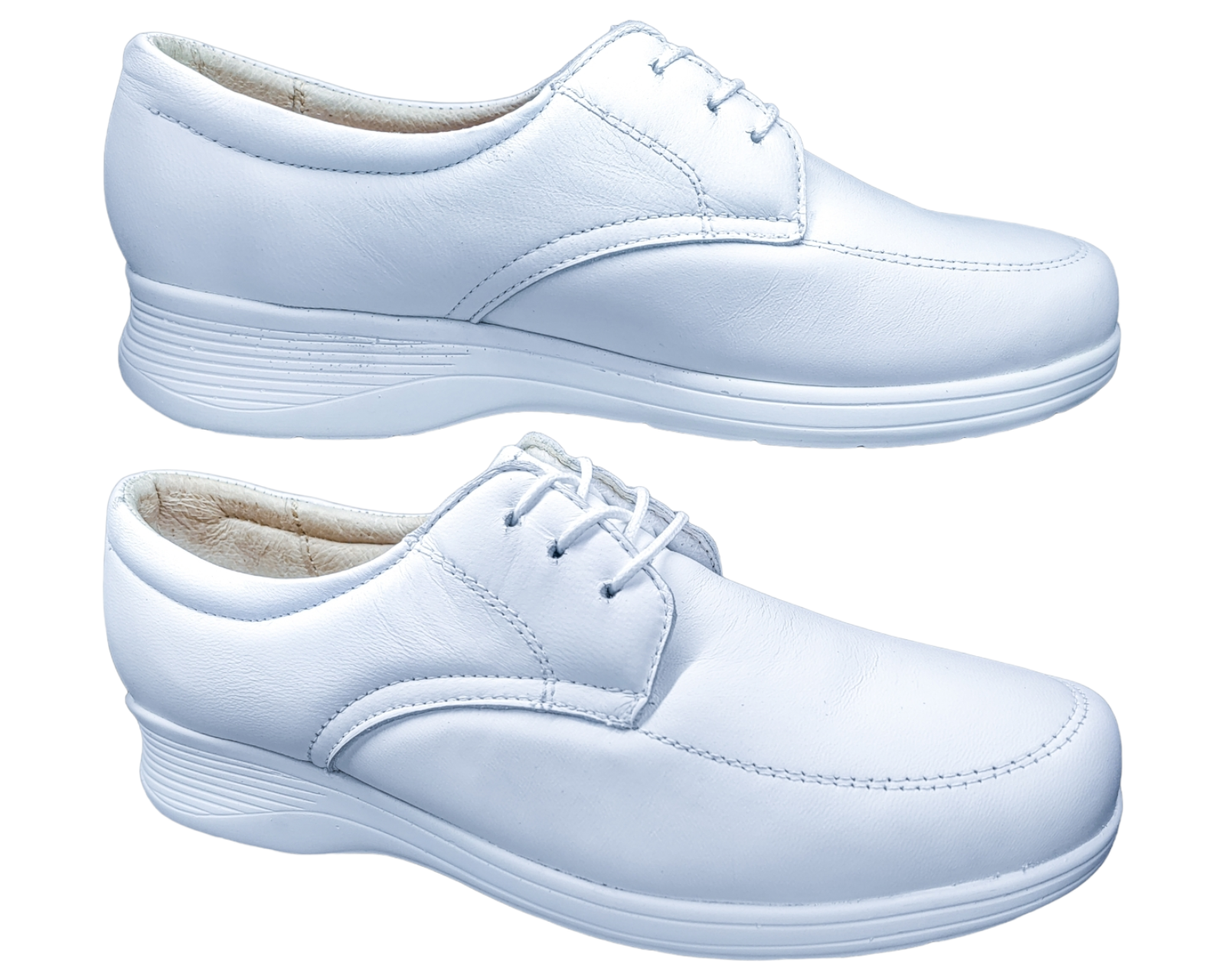 Foto 4 pulgar | Zapatos de Piel Enco Footwear Blancos para Mujer