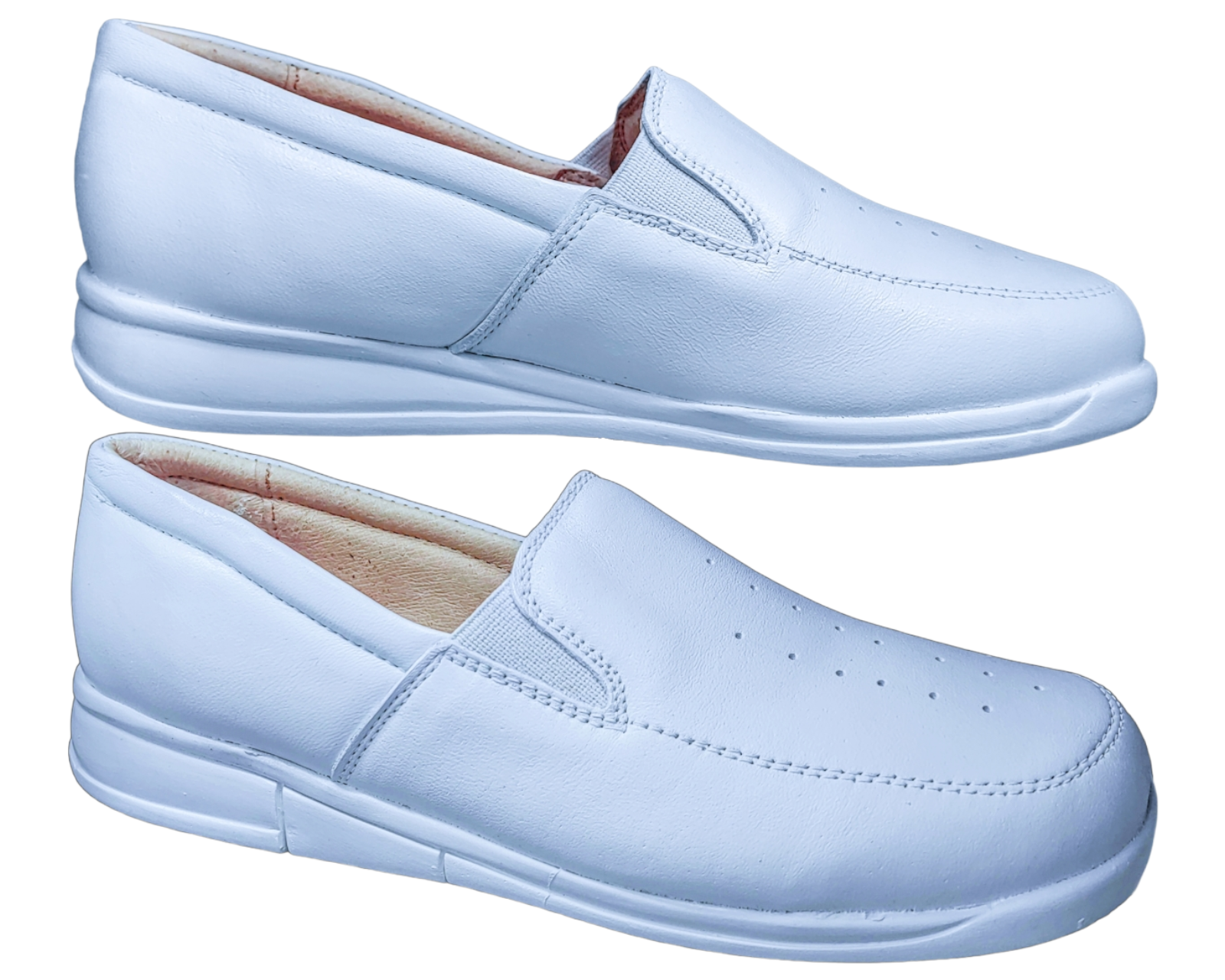 Foto 5 | Zapatos de Piel Enco Footwear Blancos para Mujer